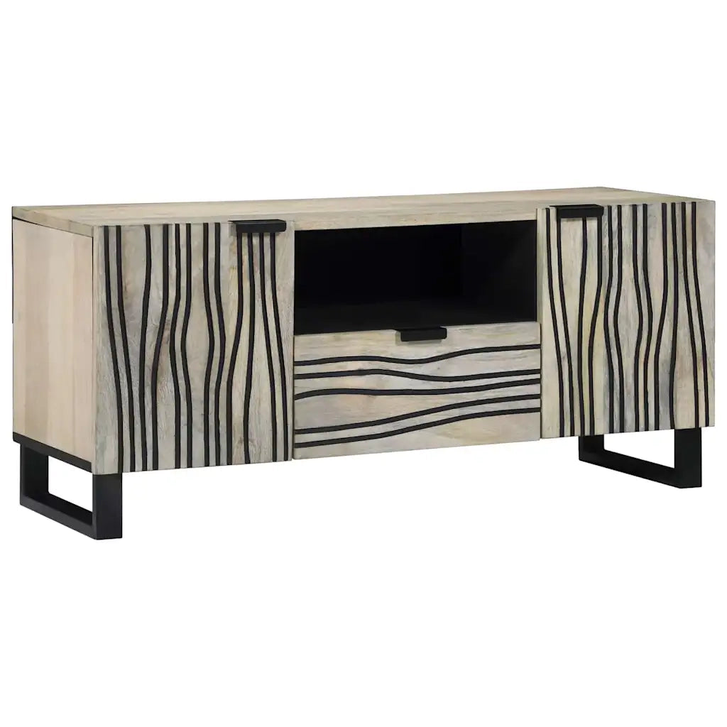 Unità TV con cassetto Bianco 105 x 33 x 46 cm Legno multistrato 4017986