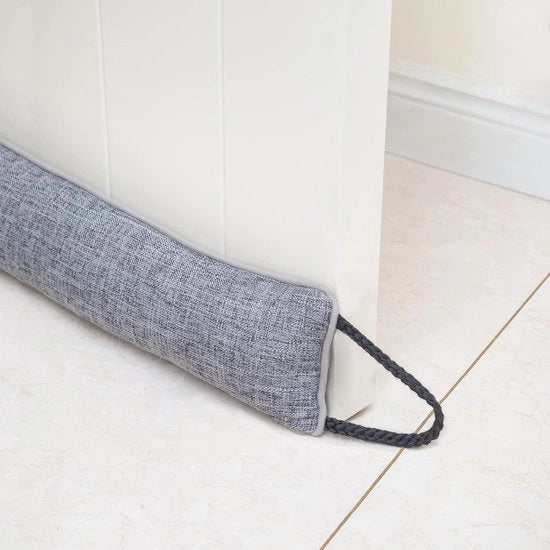 Blocco di uscita per sotto la porta - multifunzionale - 1 pezzo - tessuto in poliestere - 106 cm