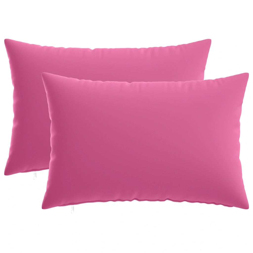 Cuscino con cuscino HEERLEN 2 pz Rosa Poliestere 927616