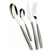 GLAMOUR, Posate Set 24 Pz, Scatola Window, Casa Bugatti Colore: Argento