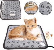 Matrice di riscaldamento per animali - 45x45cm - con filo anticavo - Imbottito acqua - Letto riscaldato per animali - per piccoli cani/gatti