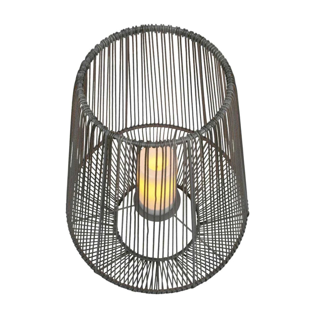 LÚZETE - LANTERNA SOLARE SMD LED 2 W 51 CM NERO RIVER