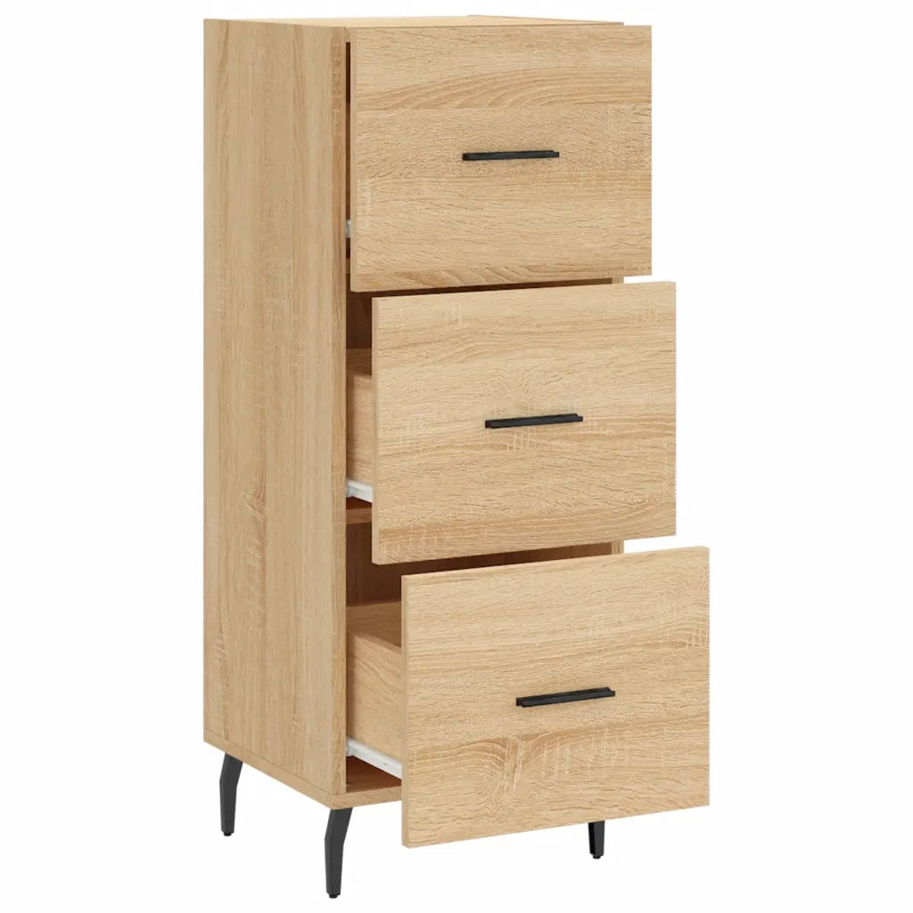 Credenza Rovere Sonoma 34,5x34x90 cm in Legno Multistrato 828623
