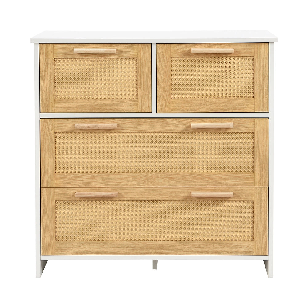 Armadio - Xylo - vimini 4 cassetti 80x80x38cm