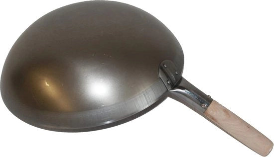 Wokpan 36 cm con Base Circolare per Gas e Gastronomia
