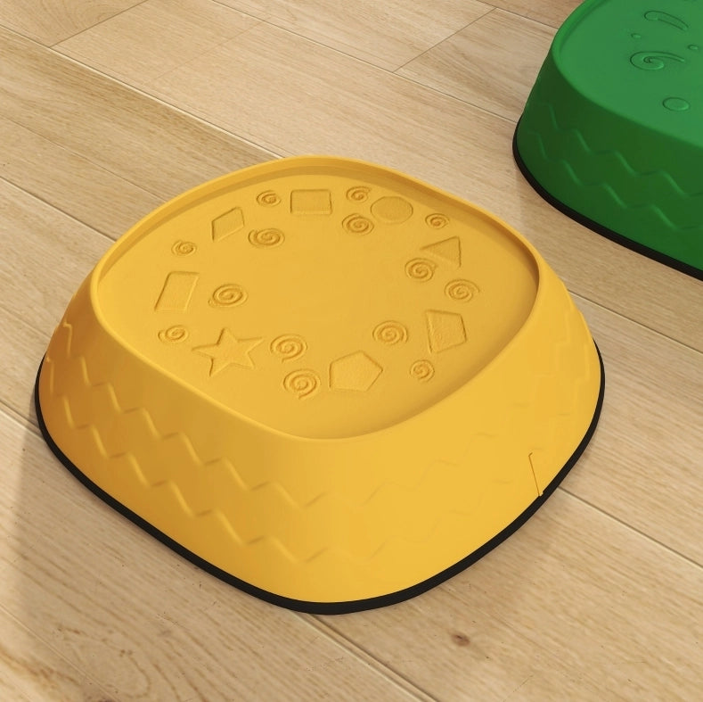 Pietre di equilibrio ULEVR per bambini, set da 5 impilabile con bordo antiscivolo TPE, multicolore