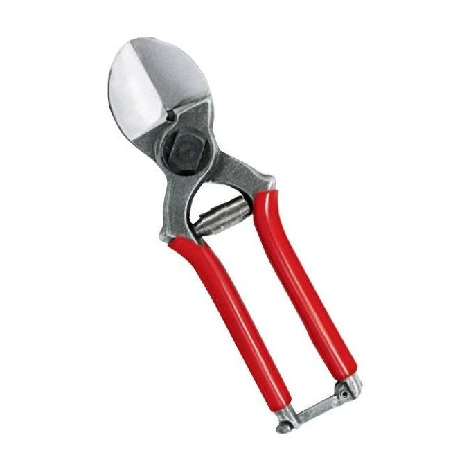 AUSONIA 31108 Forbice per Frutteti a Doppio Taglio 200 mm con Lama in Acciaio Forgiato e Manici Rivestiti in Plastica colore Nero