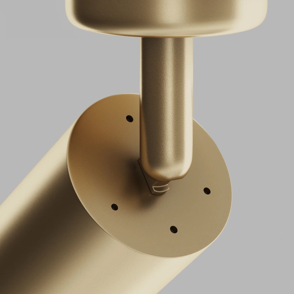 Maytoni Lampada da soffitto moderna Focus 1 luce GU10 oro metallo
