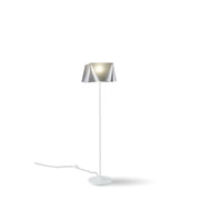 Piantana Moderna Wanda Polilux ® Argento E Metallo 1 Luce E27