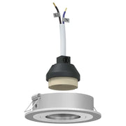 Spotlight Argento 9 x 9 x 2 cm Alluminio CFW7428372