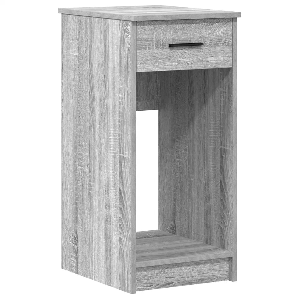 Supporto a Torre per Computer con Cassetto Grigio 35x45x77 cm 858745