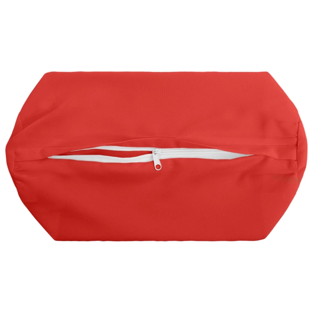 Federa 2 pcs HEERLEN Rosso Ø 15 x 40 cm Poliestere 923337