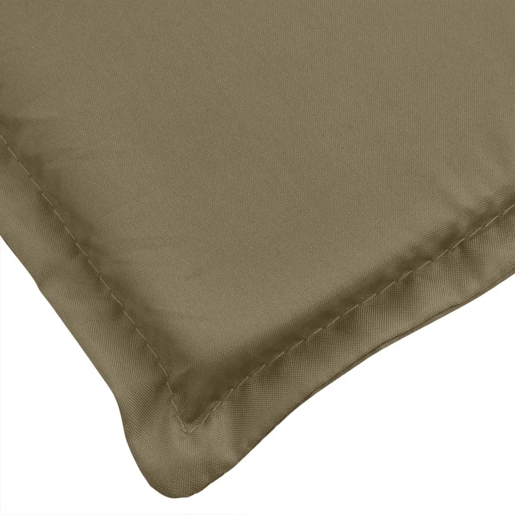 Cuscino Panca da Giardino Tortora Mélange 150x50x7cm in Tessuto 4002561
