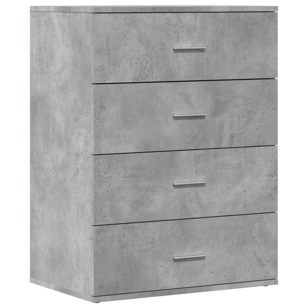 Buffet credenza cassettiera armadio mobile contenitore organizer per cucina soggiorno salotti set da 2 60 x 39 x 80 cm legno ingegnerizzato grigio 02_0036867