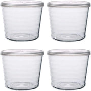 Set di dessert in vetro da 4 pezzi - Ideale per pudding, mousse e altro