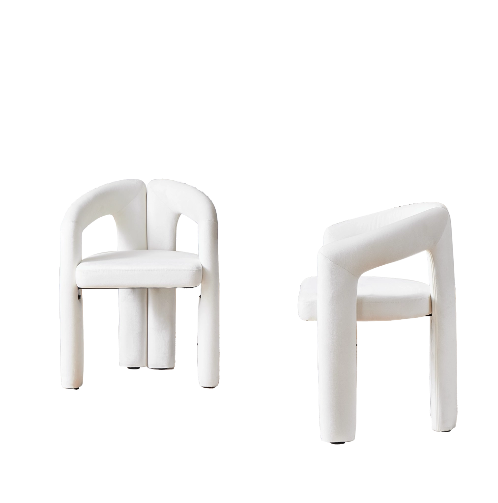 Set da 4 Sedie da Pranzo Moderne con Rivestimento in Velluto e Braccioli, Carico Massimo 150 kg