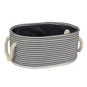 Set di 2 Cesti Stripes M 36x26x16