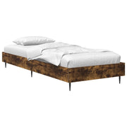 Struttura del letto-Giroletto Rovere Fumo 80 x 200 cm 309595