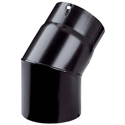 GOMITO LEGNA 45  ° PLUS NERO OPACO SAVE  CM 12