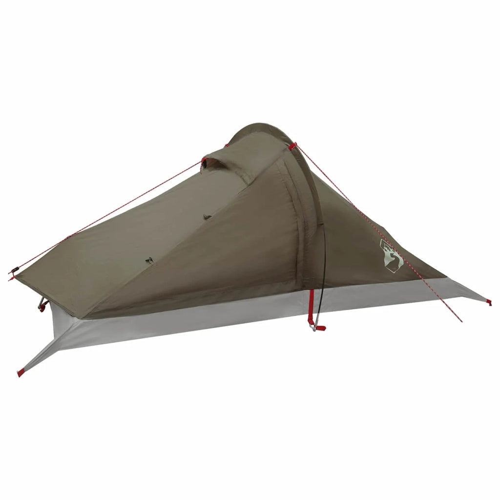 Tenda da backpacking Marrone e Grigio 4 persone
