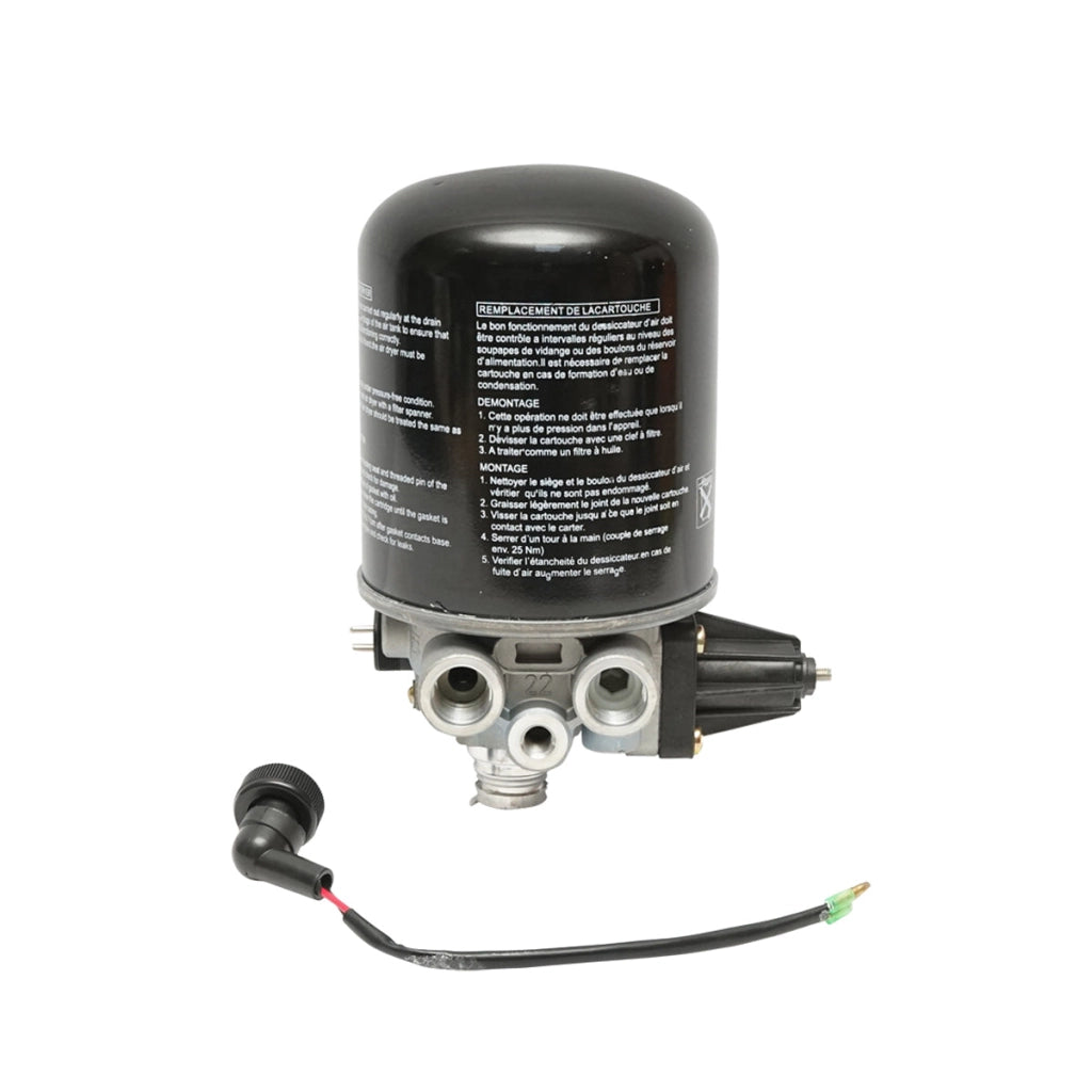 Essiccatore d’aria con filtro per sistema compressore, codici OEM 4324101020, 4324100202, 1487434901, LFP8654, T250W, AI12, TB1374X – Breckner Germany