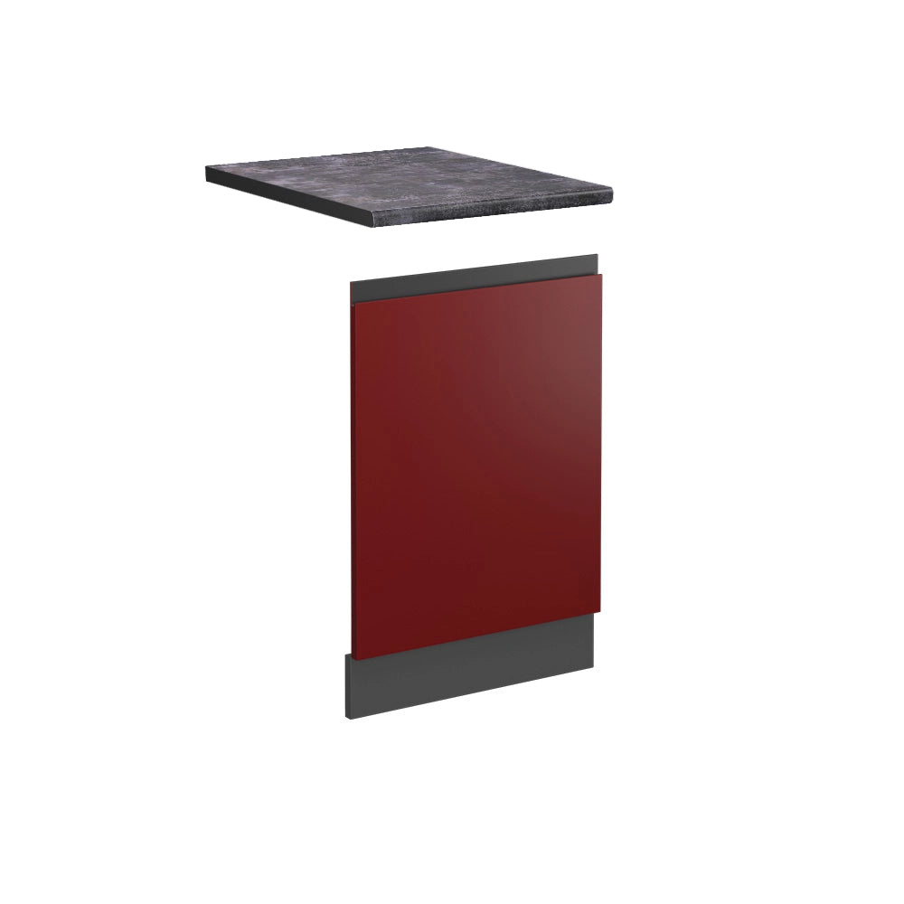 Pannello frontale R-Line Rosso/Antracite 45 cm J-Shape, PL Antracite Vicco