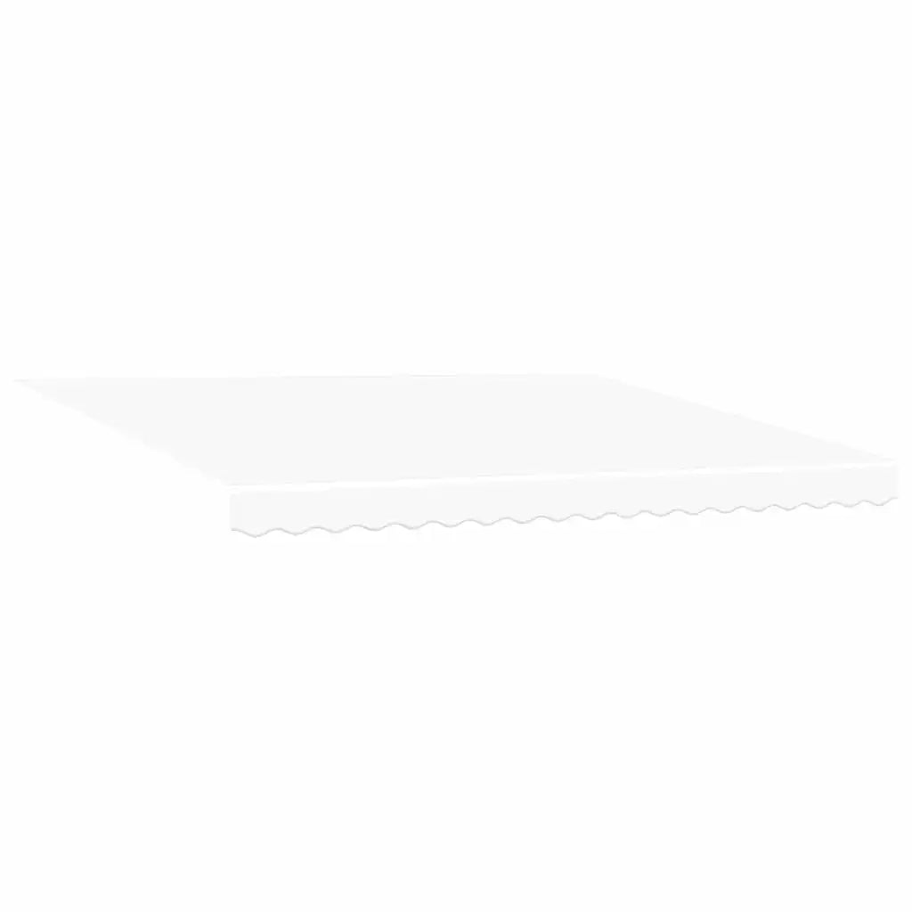 Telo di ricambio per tenda da sole Bianco 4 × 3 m Poliestere 42000574