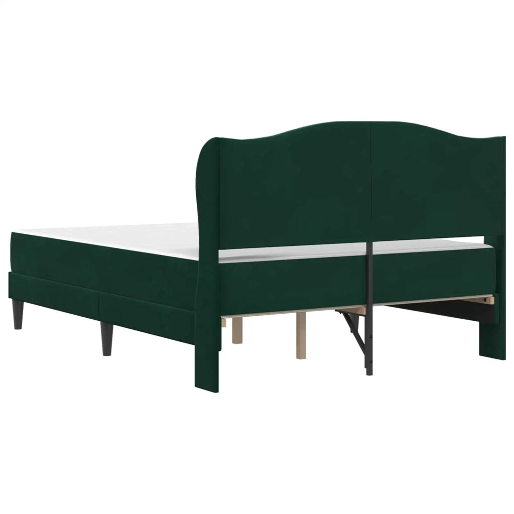 Struttura del letto Verde Scuro 120 x 200 cm Velluto 3415198