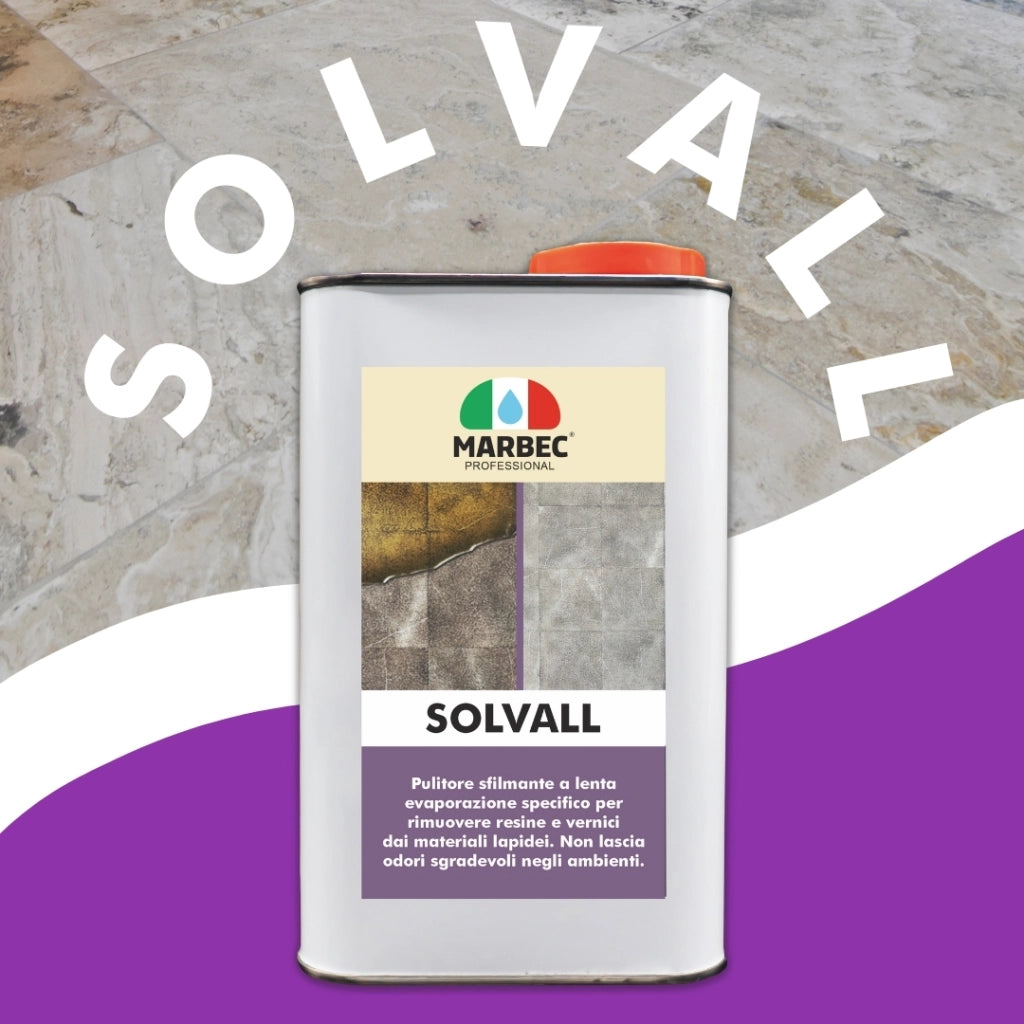 Pulitore sfilmante per materiali lapidei SOLVALL   5LT