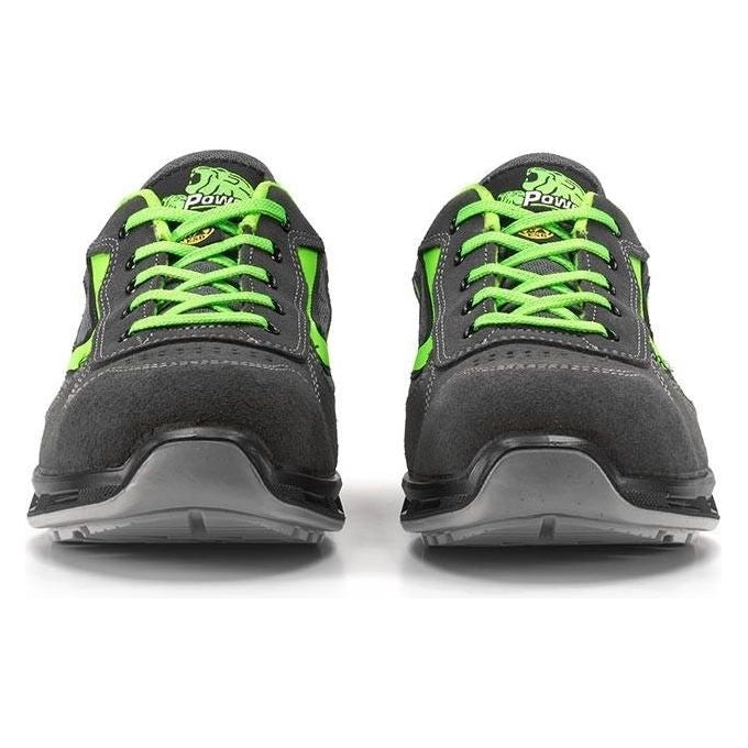 U-Power RL20036 Point Scarpa Antinfortunistica Bassa S1P SRC ESD Puntale Alluminio Antiperforazione Taglia 36 colore Verde
