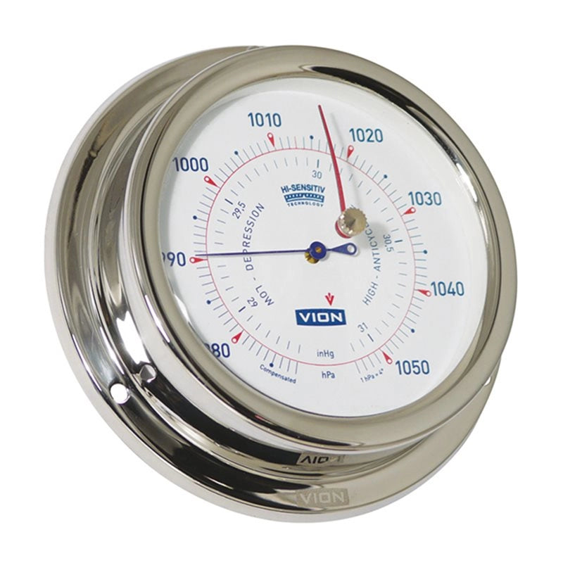 BAROMETRO INOX Ø MM.127