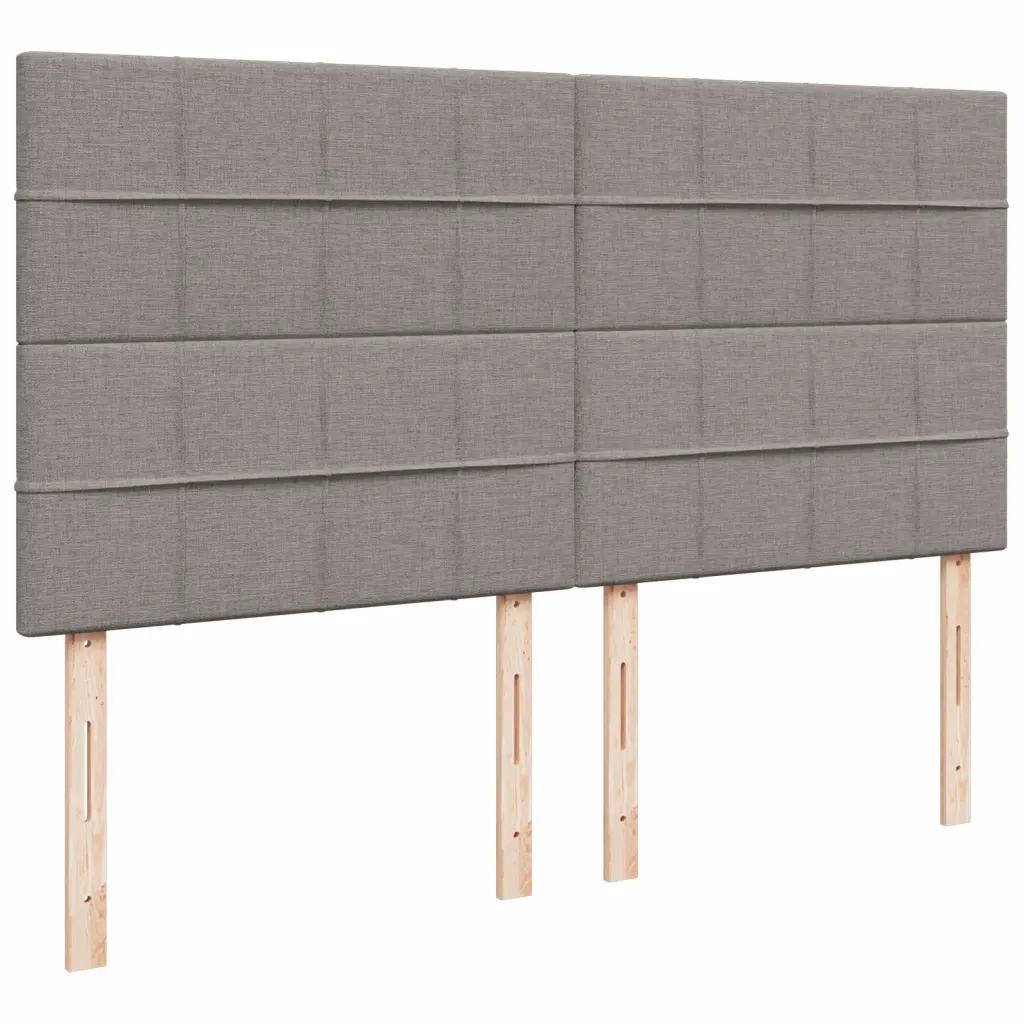 Giroletto a Molle con Materasso Tortora 180x200 cm in Tessuto 3293663