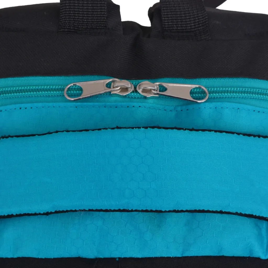 Zaino da Scuola 40 L Nero e Blu 91112