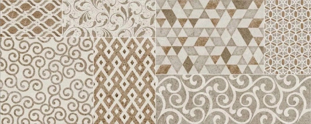 Stream Ivory Dec.20X50 1,00 Mq - Marazzi