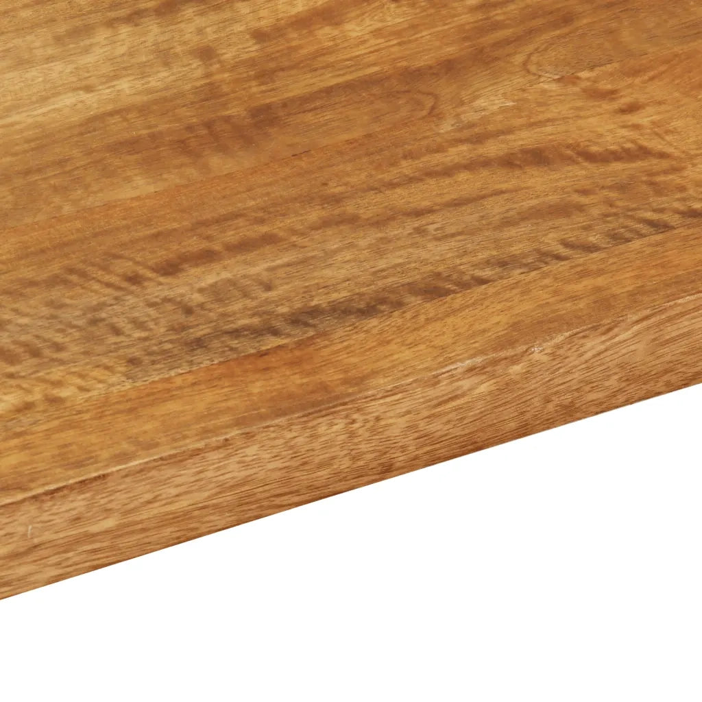 Piano per Tavolo | Superficie Tavolo | Piano Scrivania 80x70x3,8 cm Rettangolare Legno Massello Mango