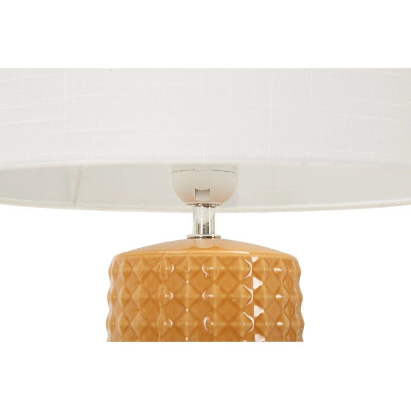 Lampadelle A Da Tavolo Gliss Senape cm ø 30x52