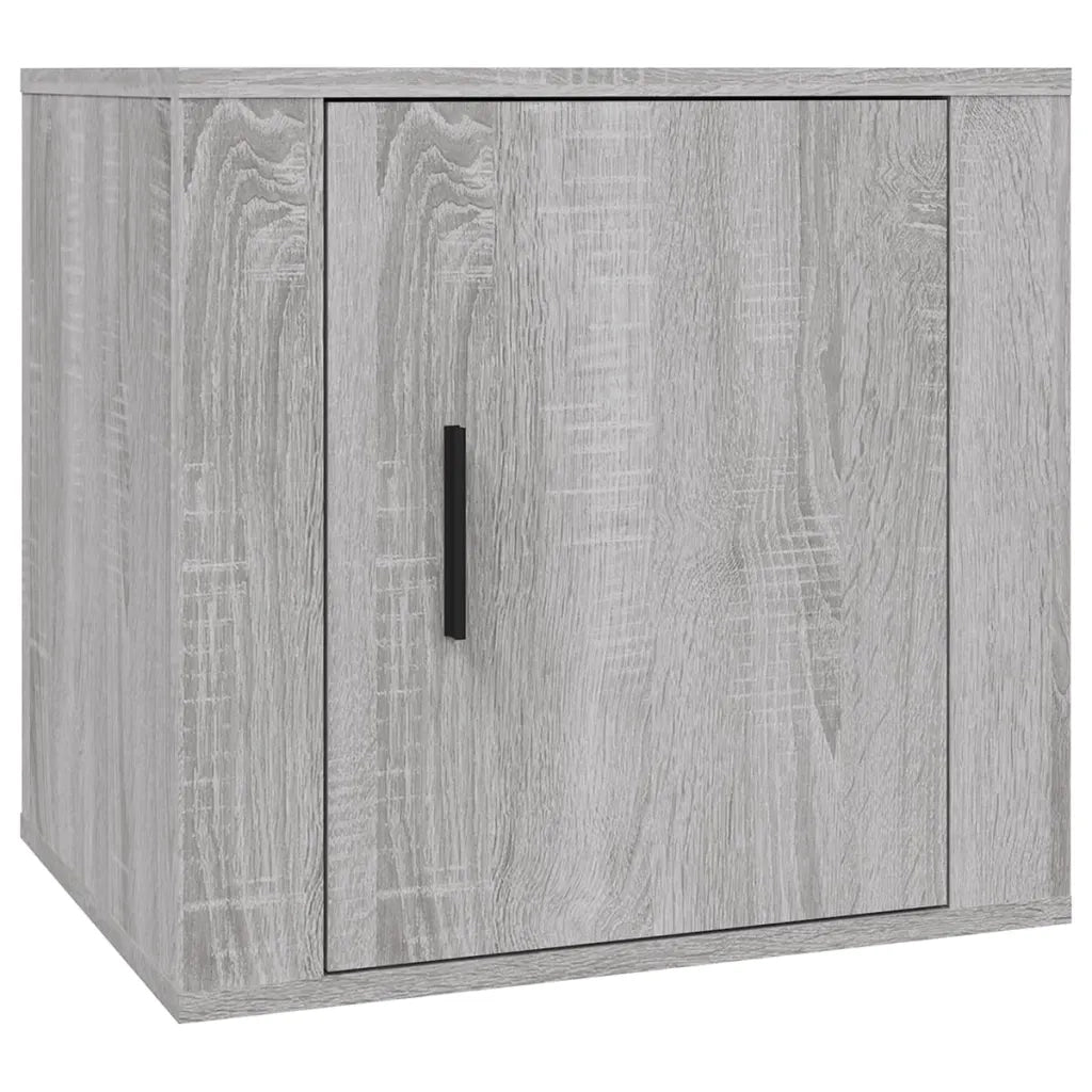 Comodino 2 pz Grigio Sonoma 50x39x47 cm 816701