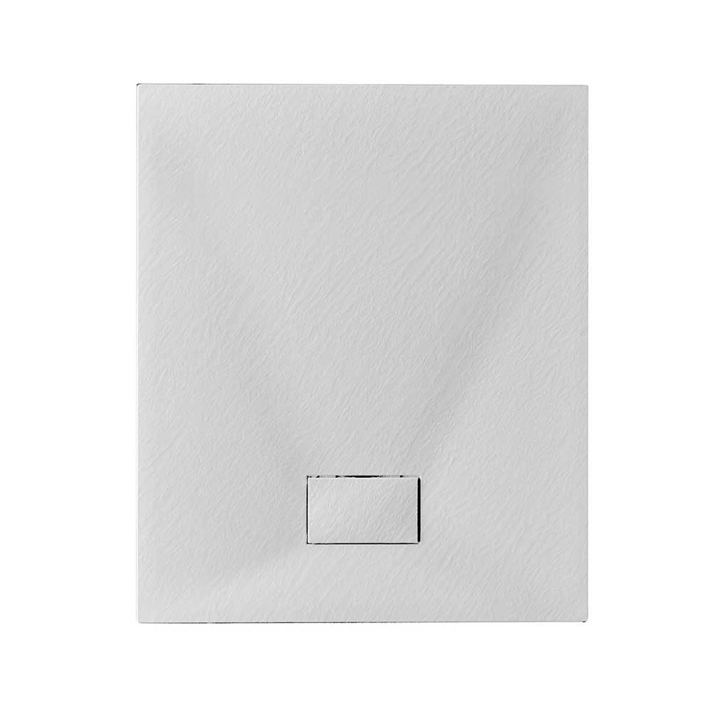 Piatto doccia 70 x 120 cm bianco stone essence slim rettangolare