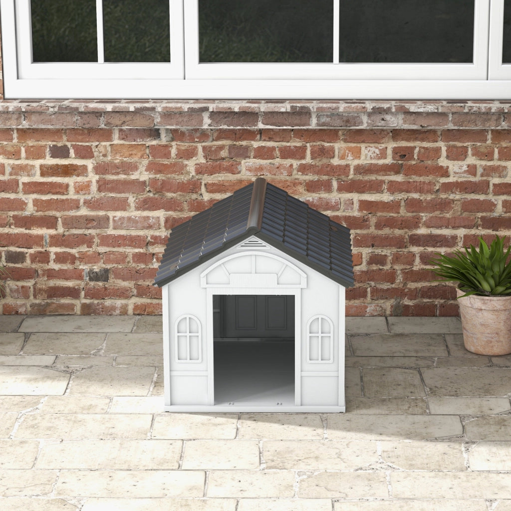 Cuccia per Cani ¨C Xylo ¨C Grigio e Bianco 65x75,7x63 cm