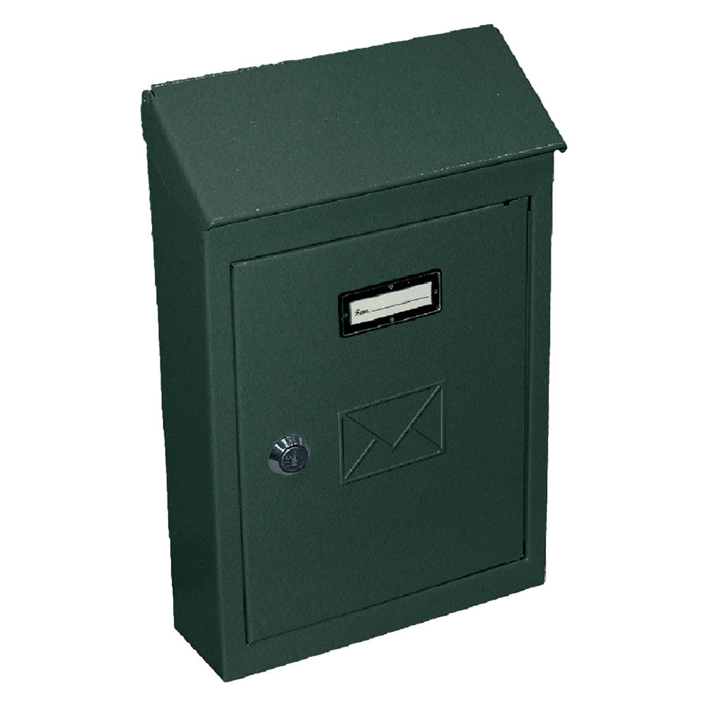 CASSETTA POSTALE 'CT' cm 23 x 8 x h 35  verde  - BricoGo