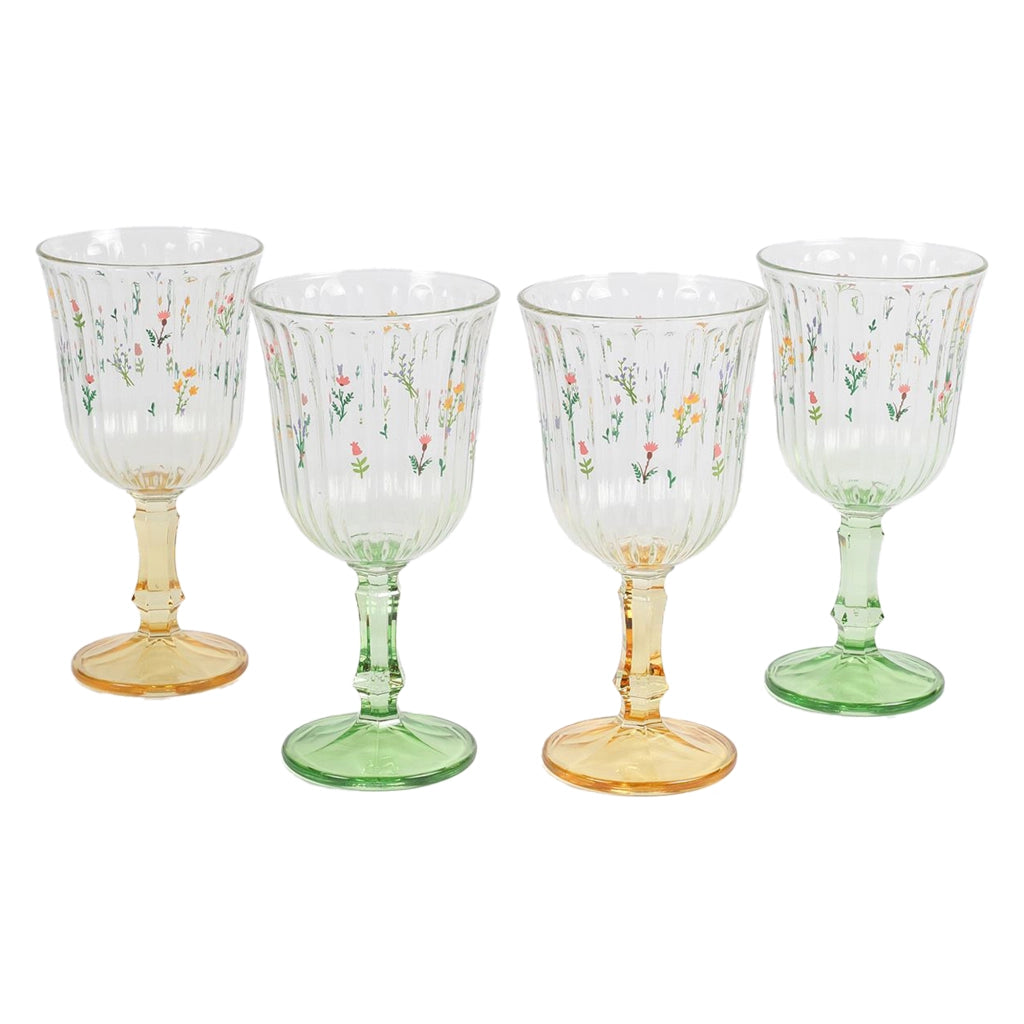 Nenosi, Bicchieri set da 4 240 ml, Trasparente