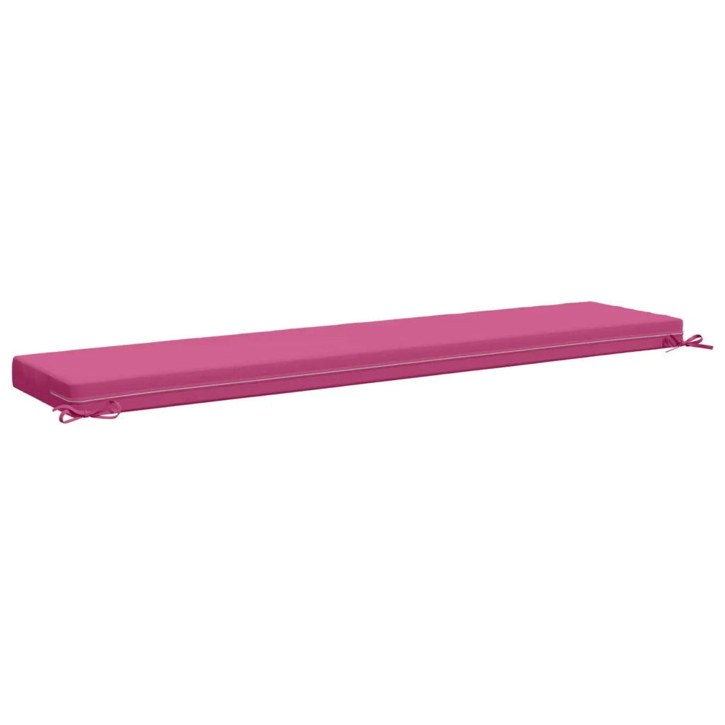 Cuscini per Panchina a 2 Pezzi SOEST 2 pz 100% Poliestere Rosa 949999