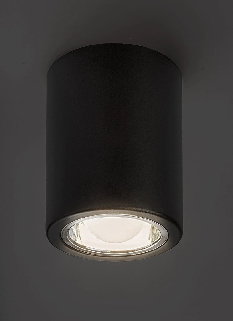 Spot soffitto esterno nero opaco E27 25W Kobald Rabalux