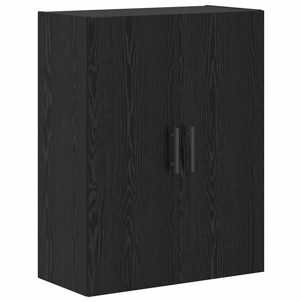 Credenza 2 pz | Madia | Buffet da pranzo | Armadio da pranzo Rovere Nero 69,5 x 34 x 180 cm
