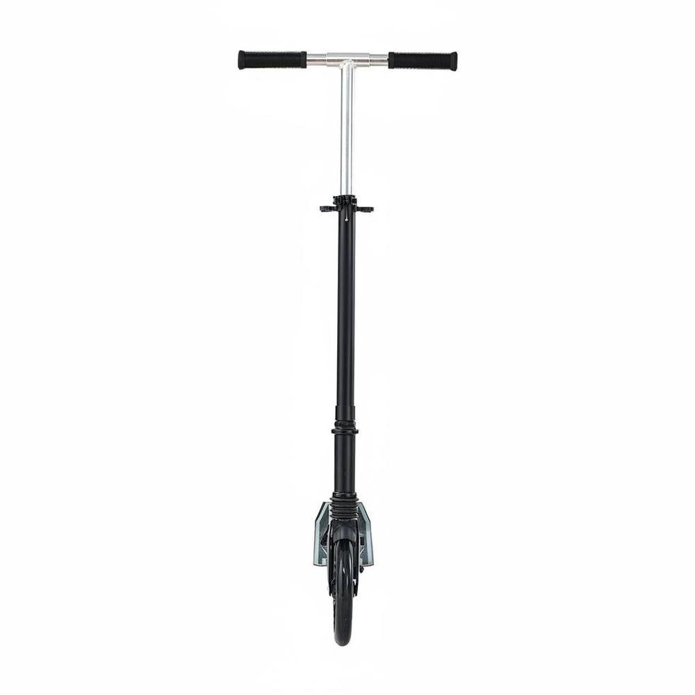 Monopattino 2 Ruote Bambini 8 Anni Pieghevole 100kg 3 Altezze Antiscivolo Freno Pedale Nero