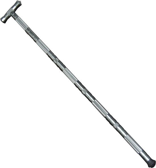 Palo da camminata CNC libero | Per camminare, campeggiare, arrampicare, escursioni | Colore Grigio | Senza attrezzi - Palchi da trekking premium da camminata (PPWS002WT)
