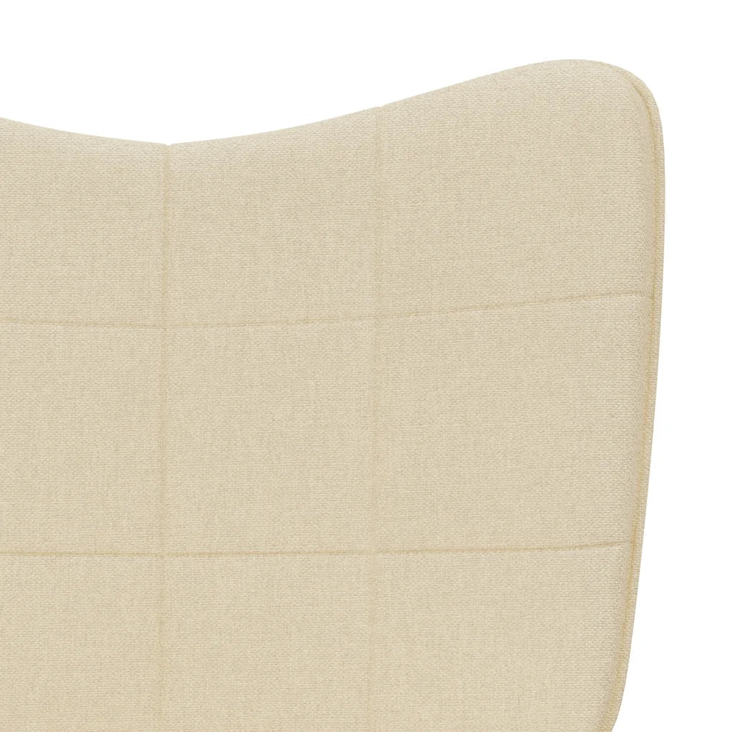 Poltrona | Sedia Relax Crema in Tessuto