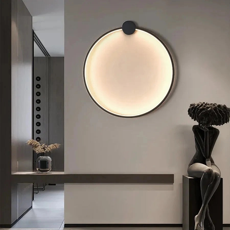 Lampada Da Parete Led App1383-cw Black 30cm