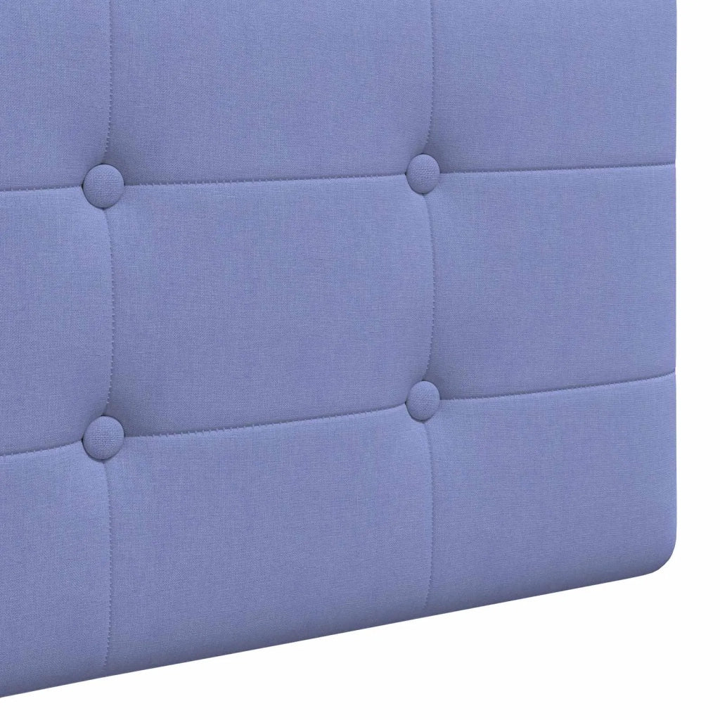 Testiera | Testata sospesa Blu jeans Tessuto