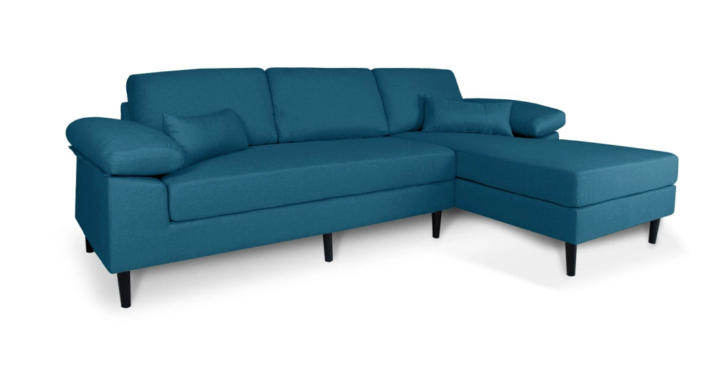 Divano angolare 3 posti con chaise longue destra - Washington - DI-WA27FBC-CLDX
